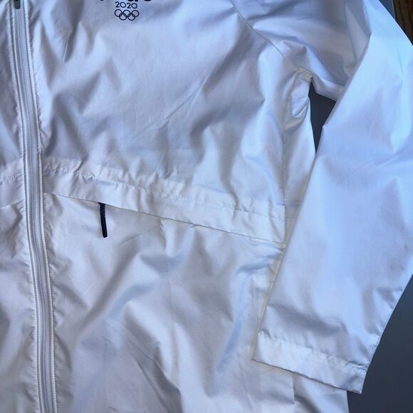 Nike Running Jacket XL White 2020 TOKYO OLYMPICS Women’s MSRP $115 - Picture 9 of 11